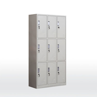 W900 * D450 * H1850mm 53Kg Steel Storage Locker Semua warna ral tersedia
