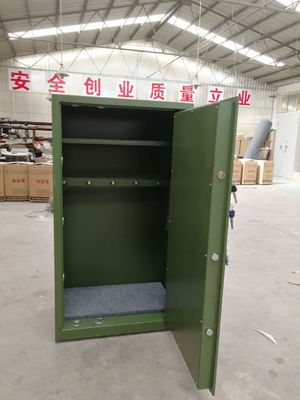 Digital Army Menggunakan 2 lapis Lemari Senjata Long Gun Safe Box Cabinet