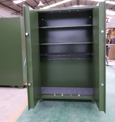 Digital Army Menggunakan 2 lapis Lemari Senjata Long Gun Safe Box Cabinet