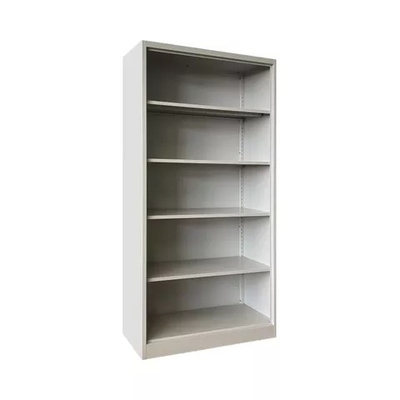 0.6mm Rak Buku Perpustakaan Toko Buku Rak Buku Putih Rak Buku Baja Bergerak