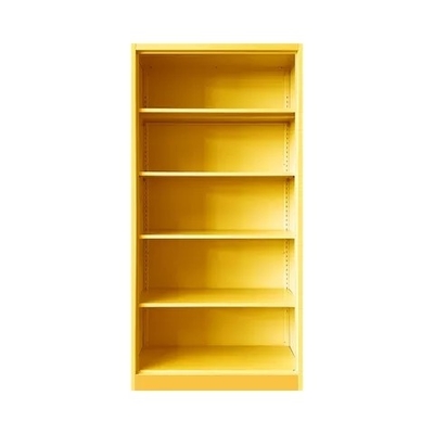 0.6mm Rak Buku Perpustakaan Toko Buku Rak Buku Putih Rak Buku Baja Bergerak