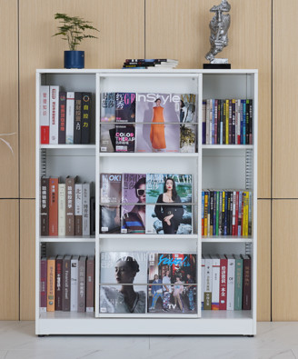 Desain Sederhana Modern 3 Rak Rak Buku Mudah Merakit Perabot Ruang Keluarga