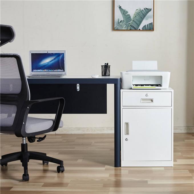 Lemari Arsip Kantor Rumah Logam Lemari Penyimpanan Samping Tempat Tidur Kecil Berwarna-warni 1